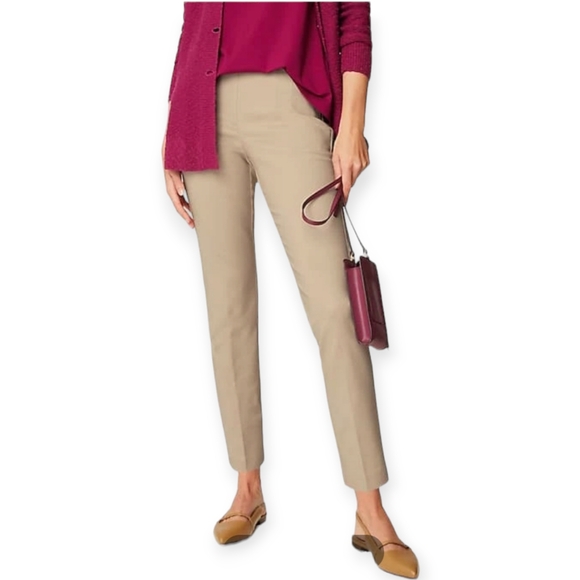 Worthington Womens Petite Slim Ankle Highrise Capri🆕️✨️ Trouser Pants size 6P - Picture 1 of 10